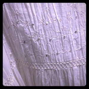 Hippy long flow skirt